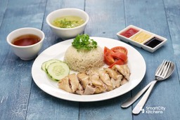 Hainanese chicken rice